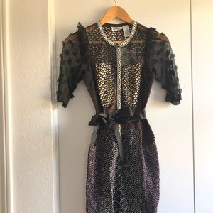 Anthropologie Byron Lars Sheath Dress